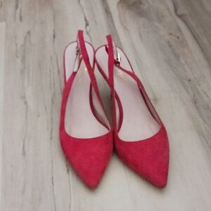 Kate Spade Fuchsia Slingback Heels